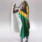 Jamaica Independence Day Hooded Blanket Coat Of Arms With Doctor Bird Tropical Vibes