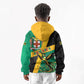 Jamaica Independence Day Kid Hoodie Coat Of Arms With Doctor Bird Tropical Vibes