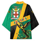 Jamaica Independence Day Kimono Coat Of Arms With Doctor Bird Tropical Vibes