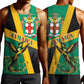 Jamaica Independence Day Men Tank Top Coat Of Arms With Doctor Bird Tropical Vibes