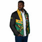 Jamaica Independence Day Padded Jacket Coat Of Arms With Doctor Bird Tropical Vibes