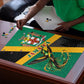 Jamaica Independence Day Puzzle Coat Of Arms With Doctor Bird Tropical Vibes