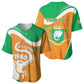 Personalized Ivory Coast 1960 Baseball Jersey Happy Independence Day