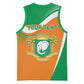 Personalized Ivory Coast 1960 Basketball Jersey Happy Independence Day