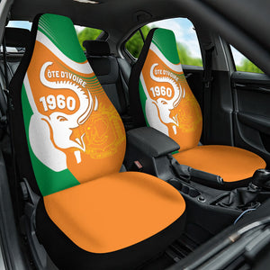 Ivory Coast 1960 Car Seat Cover Happy Independence Day