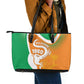 Ivory Coast 1960 Leather Tote Bag Happy Independence Day