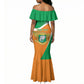 Personalized Ivory Coast 1960 Mermaid Dress Happy Independence Day