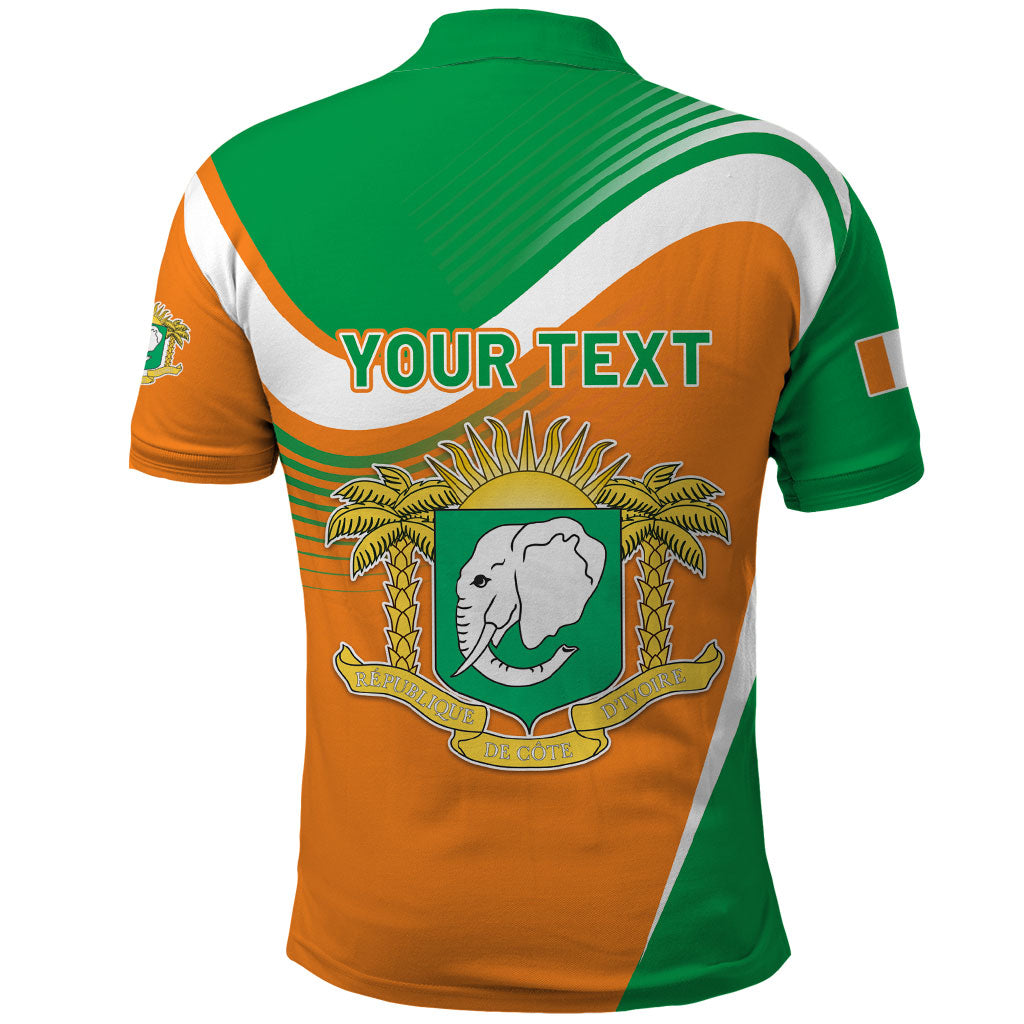 Personalized Ivory Coast 1960 Polo Shirt Happy Independence Day