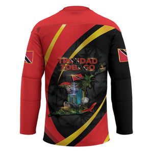 Trinidad And Tobago Independence Day Hockey Jersey Two Islands One Nation Endless Pride