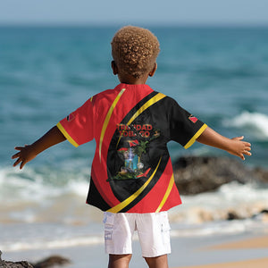 Trinidad And Tobago Independence Day Kid Hawaiian Shirt Two Islands One Nation Endless Pride