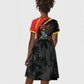 Trinidad And Tobago Independence Day Kid Short Sleeve Dress Two Islands One Nation Endless Pride