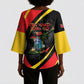 Trinidad And Tobago Independence Day Kimono Sleeve Blouse Two Islands One Nation Endless Pride