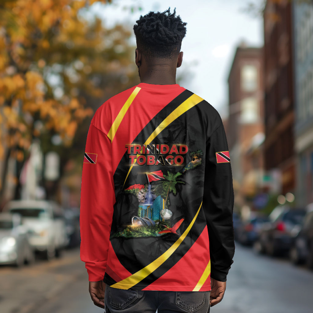 Trinidad And Tobago Independence Day Long Sleeve Shirt Two Islands One Nation Endless Pride