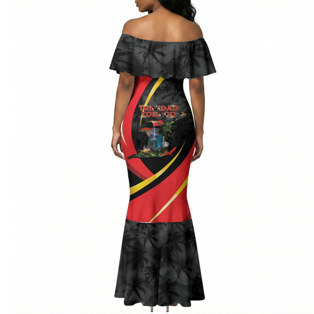 Trinidad And Tobago Independence Day Mermaid Dress Two Islands One Nation Endless Pride