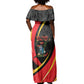 Trinidad And Tobago Independence Day Off Shoulder Maxi Dress Two Islands One Nation Endless Pride
