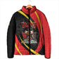 Trinidad And Tobago Independence Day Padded Jacket Two Islands One Nation Endless Pride