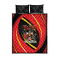 Trinidad And Tobago Independence Day Quilt Bed Set Two Islands One Nation Endless Pride