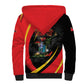 Trinidad And Tobago Independence Day Sherpa Hoodie Two Islands One Nation Endless Pride