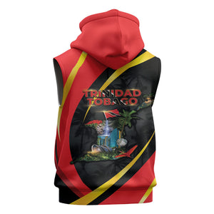 Trinidad And Tobago Independence Day Sleeveless Hoodie Two Islands One Nation Endless Pride