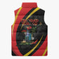 Trinidad And Tobago Independence Day Sleeveless Puffer Jacket Two Islands One Nation Endless Pride