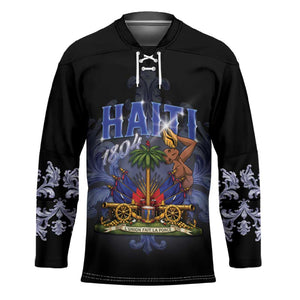 Haiti 1804 Hockey Jersey Haitian Heritage Month