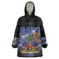 Haiti 1804 Kid Wearable Blanket Hoodie Haitian Heritage Month