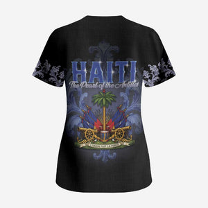Haiti 1804 Scrub Top Haitian Heritage Month