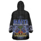 Haiti 1804 Wearable Blanket Hoodie Haitian Heritage Month