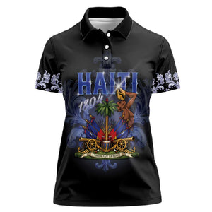 Haiti 1804 Women Polo Shirt Haitian Heritage Month