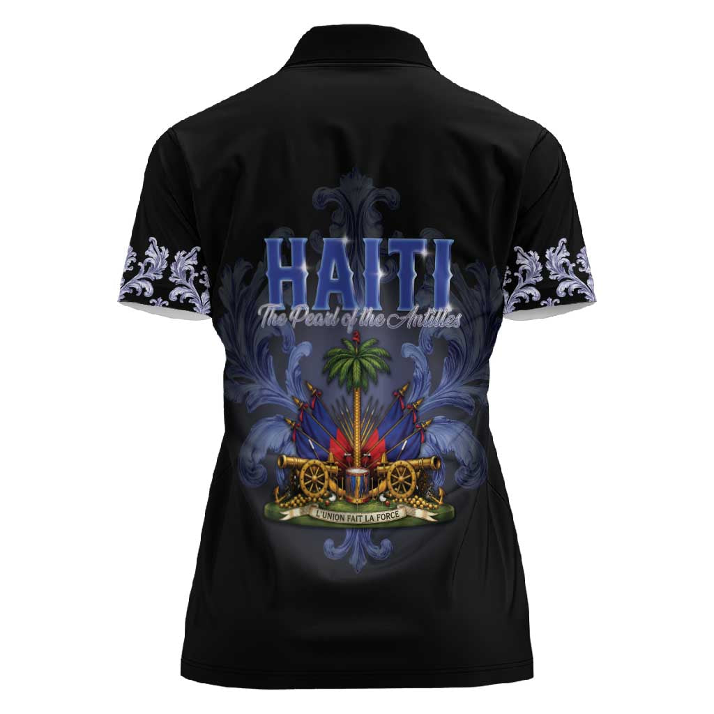 Haiti 1804 Women Polo Shirt Haitian Heritage Month