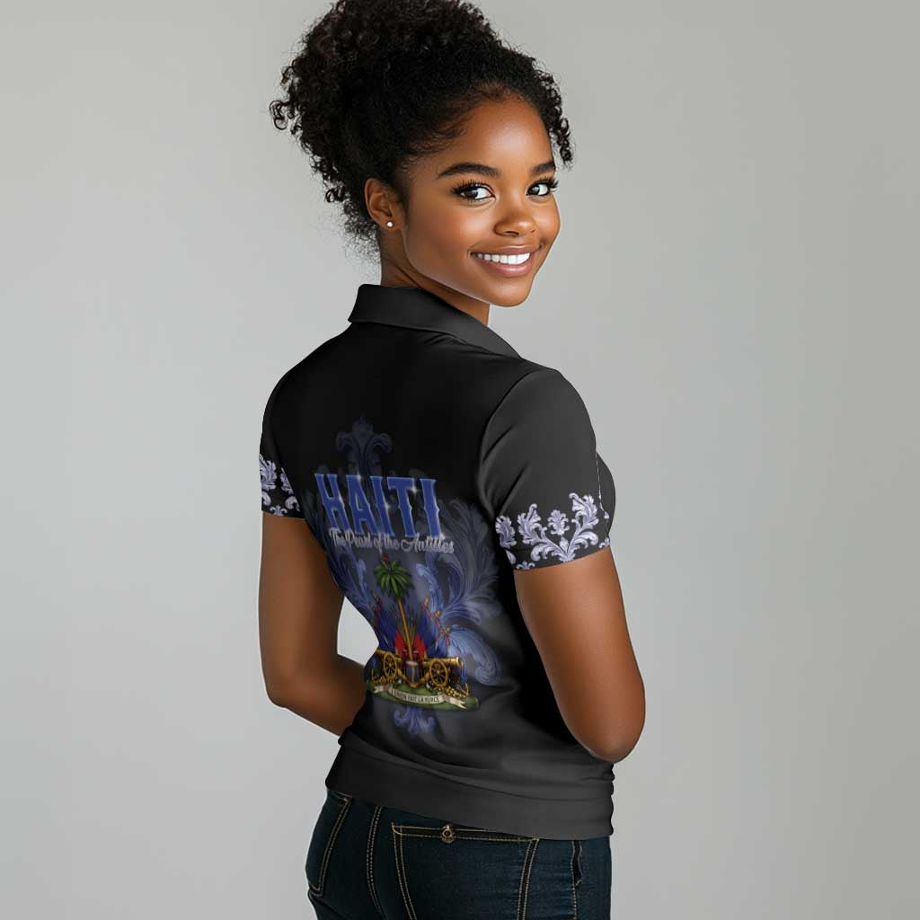 Haiti 1804 Women Polo Shirt Haitian Heritage Month