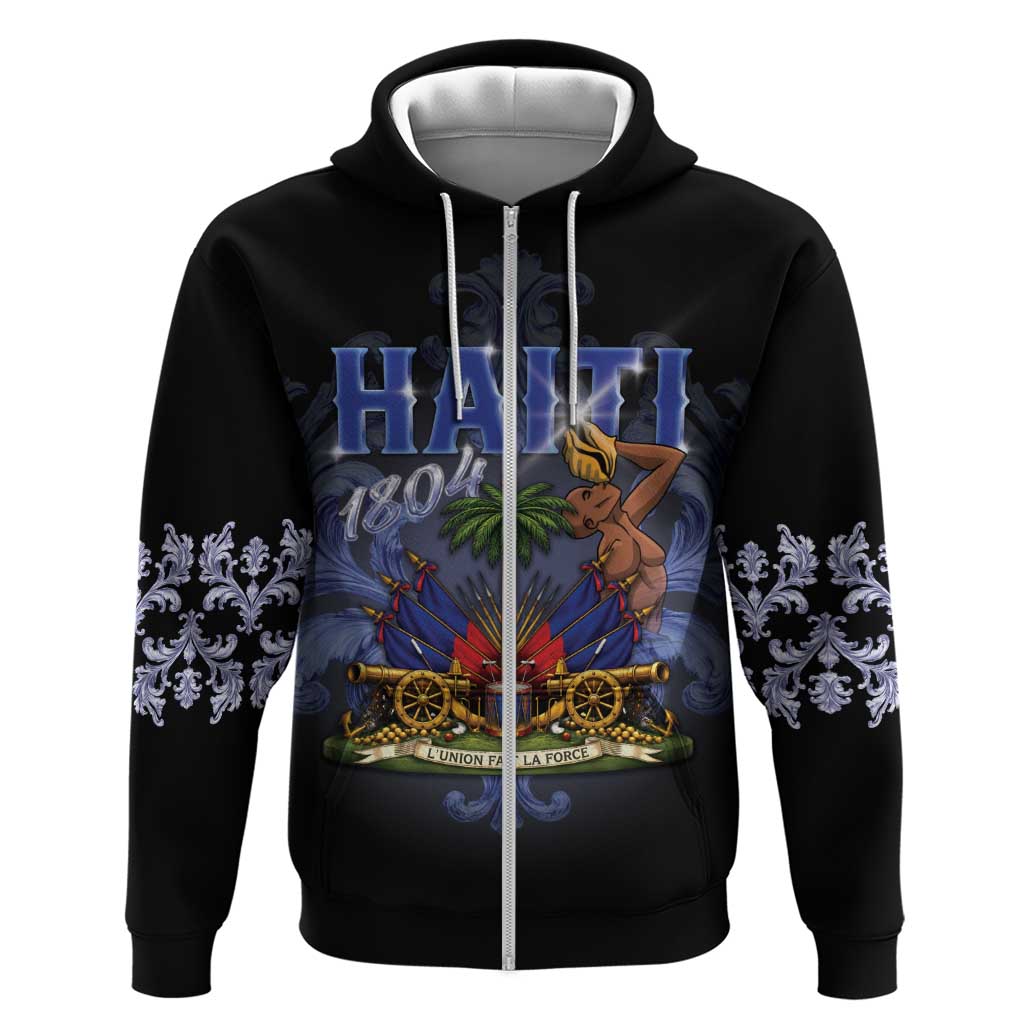 Haiti 1804 Zip Hoodie Haitian Heritage Month