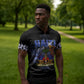 Haiti 1804 Zipper Polo Shirt Haitian Heritage Month