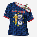 Custom Cabo Verde Football 2026 Cross Shoulder Shirt Road To Glory