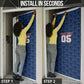 Custom Cabo Verde Football 2026 Door Cover Road To Glory