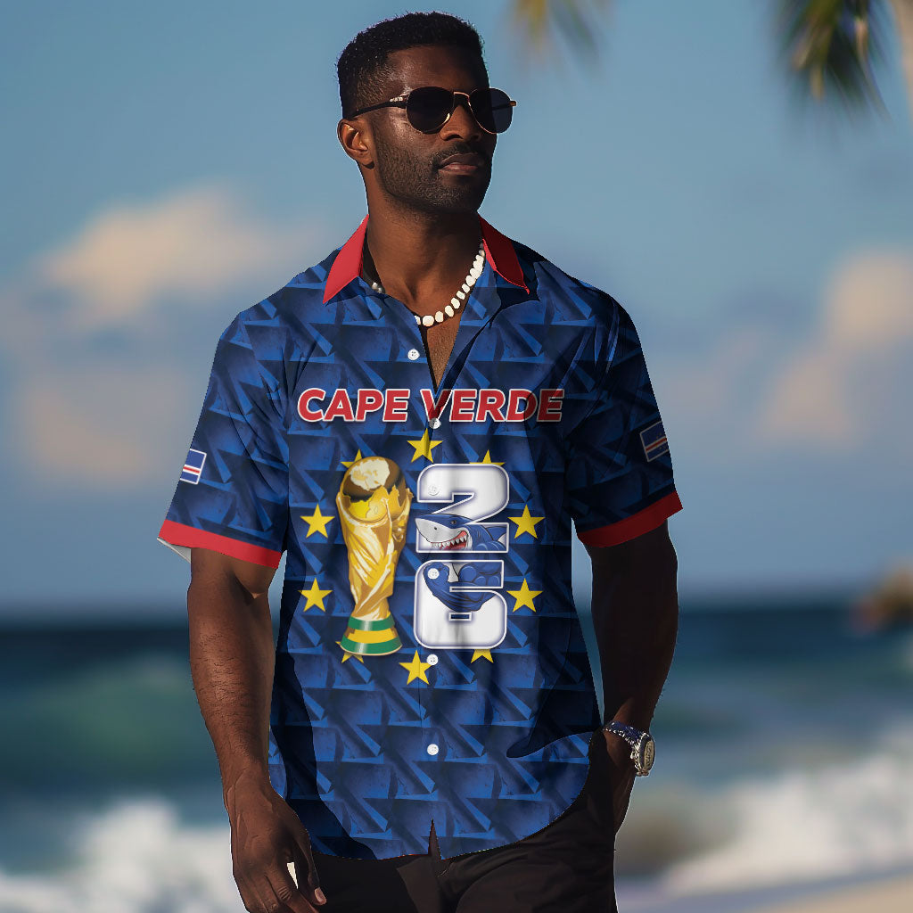 Custom Cabo Verde Football 2026 Hawaiian Shirt Road To Glory