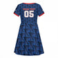 Custom Cabo Verde Football 2026 Kid Short Sleeve Dress Road To Glory