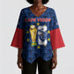 Custom Cabo Verde Football 2026 Kimono Sleeve Blouse Road To Glory