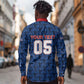 Custom Cabo Verde Football 2026 Long Sleeve Button Shirt Road To Glory