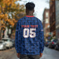 Custom Cabo Verde Football 2026 Long Sleeve Shirt Road To Glory
