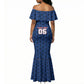 Custom Cabo Verde Football 2026 Mermaid Dress Road To Glory