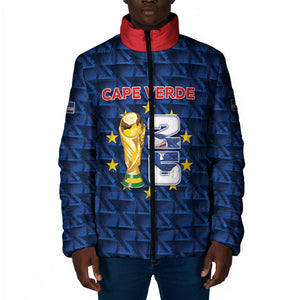 Custom Cabo Verde Football 2026 Padded Jacket Road To Glory