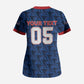Custom Cabo Verde Football 2026 Scrub Top Road To Glory
