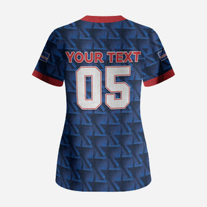 Custom Cabo Verde Football 2026 Scrub Top Road To Glory