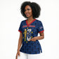 Custom Cabo Verde Football 2026 Scrub Top Road To Glory