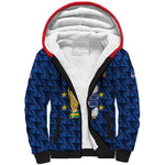Custom Cabo Verde Football 2026 Sherpa Hoodie Road To Glory