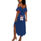 Custom Cabo Verde Football 2026 Summer Maxi Dress Road To Glory