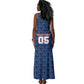 Custom Cabo Verde Football 2026 Tank Maxi Dress Road To Glory