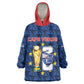 Custom Cabo Verde Football 2026 Wearable Blanket Hoodie Road To Glory