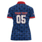 Custom Cabo Verde Football 2026 Women Polo Shirt Road To Glory